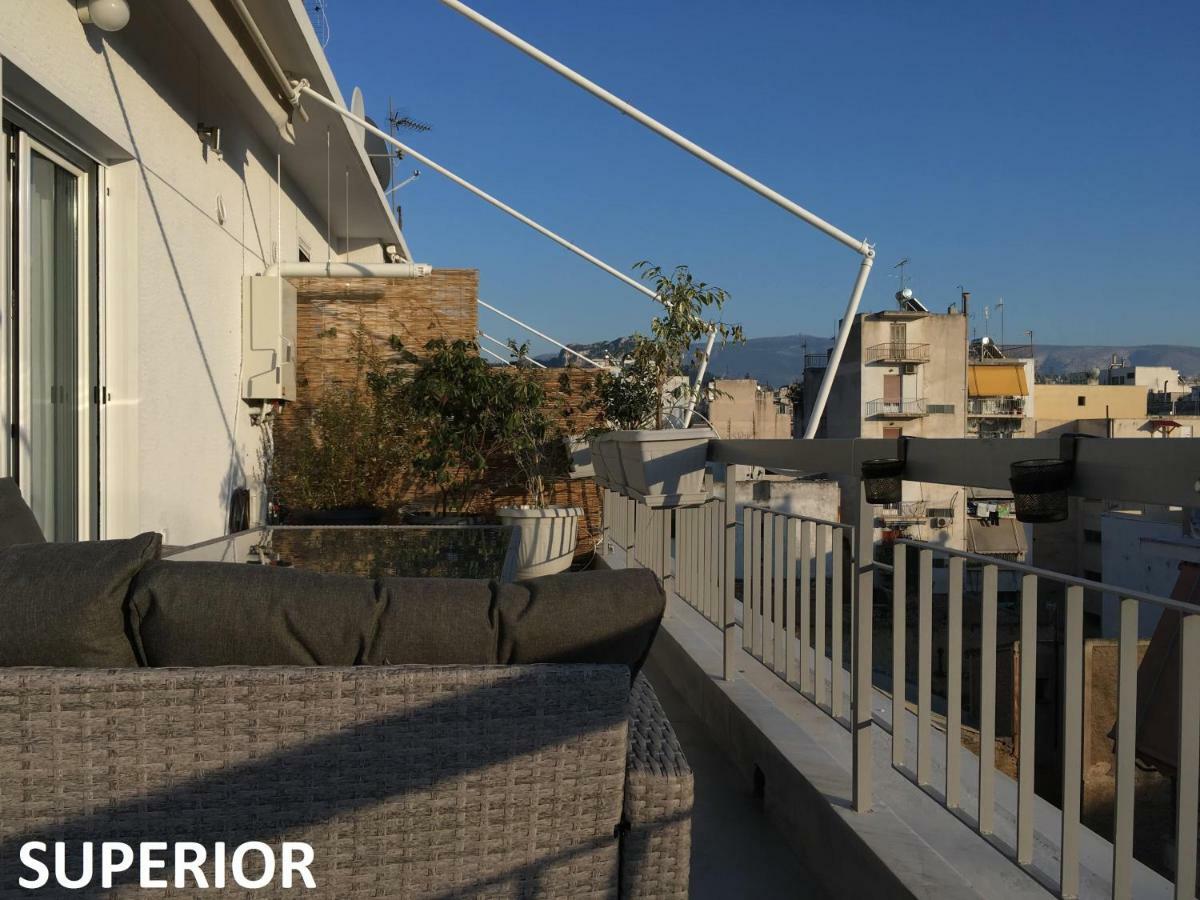 Sunkissed Rooftop Apartments Atenas Exterior foto