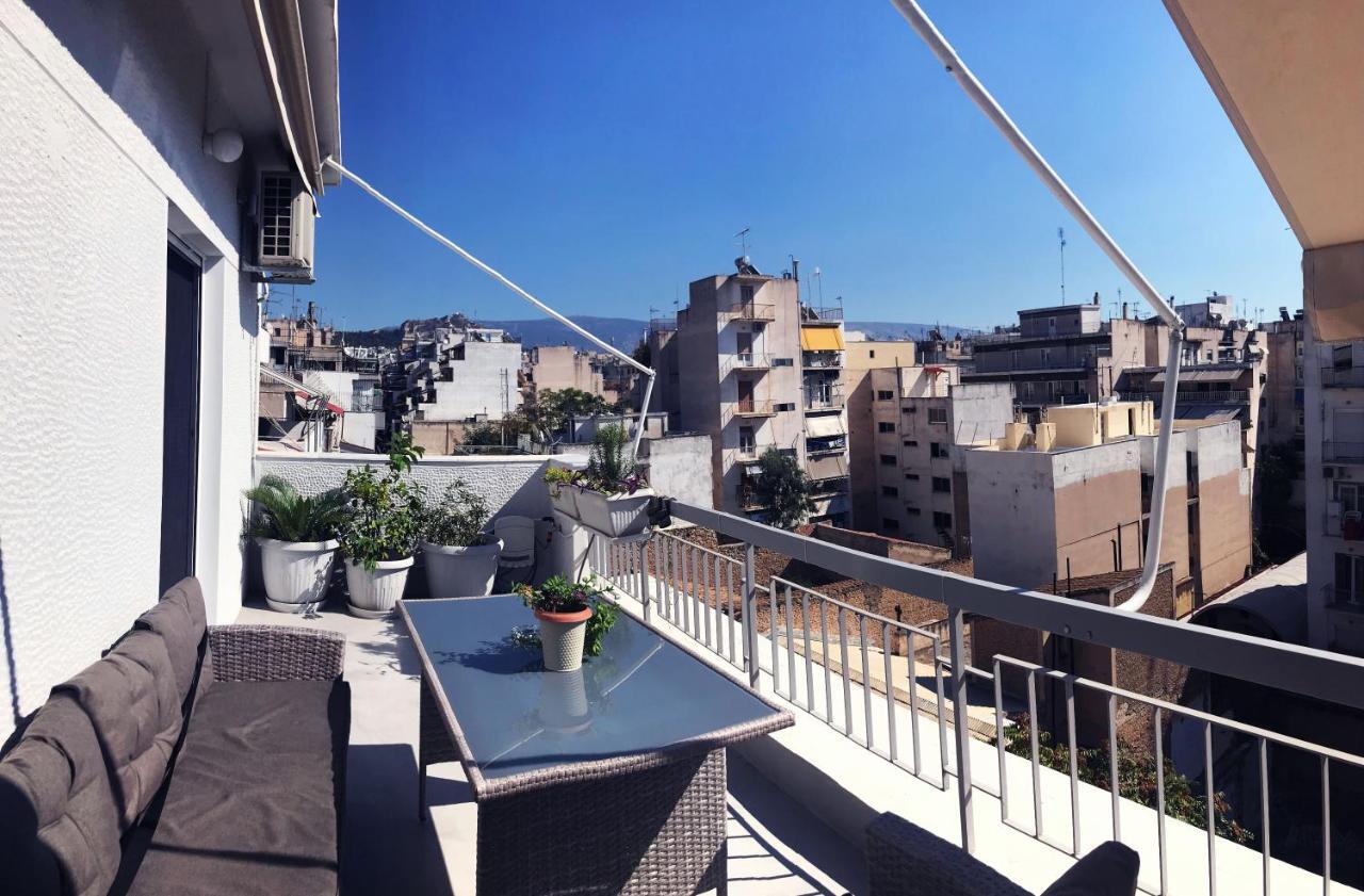 Sunkissed Rooftop Apartments Atenas Exterior foto